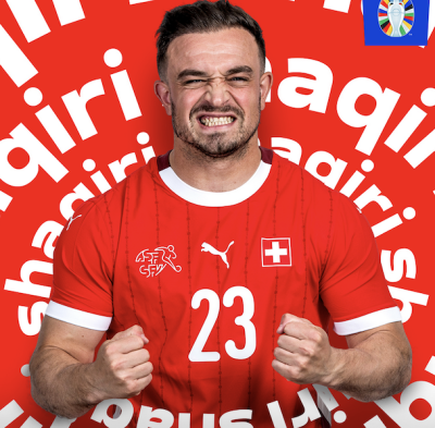 Euro 2024: Xherdan Shaqiri si Paling Rajin Cetak Gol di Turnamen Mayor